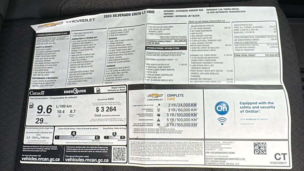 2024 Chevrolet Silverado 1500 LT