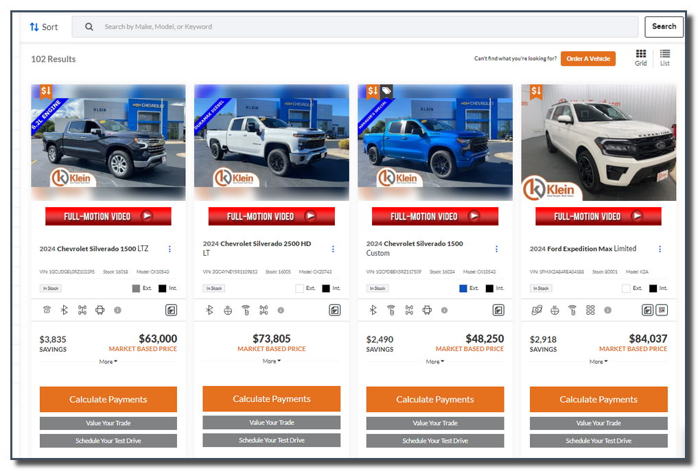 Klein Chevrolet in Clintonville WI